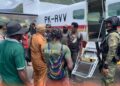 Satgas Pasgat Kolaborasi Dinsos Puncak Distribusi Bantuan Masyarakat Distrik Sinak