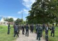 Patroli Pengamanan dan Pembersihan Lahan Aset Lanud Silas Papare untuk Pembangunan Mako Brigade Parako 3 Pasgat