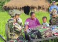 Potret Humanis Satgas Pasgat Pamtas RI-PNG Hadirkan Pelayanan Kesehatan Gratis bagi Warga Papua