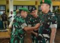 Danrem 042/Gapu Tekankan Profesionalisme Saat Pimpin Penyerahan Jabatan Kasrem dan Sertijab Kasipers
