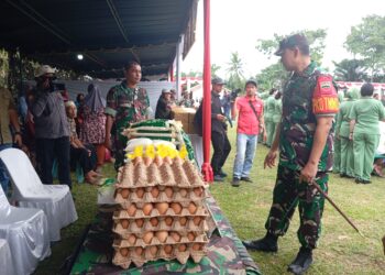 Penutupan TMMD 128 Langkat,Pangdam I/BB Bersama Forkopimda Disambut Tarian Melayu