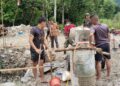 Bangun Jembatan Perintis Garuda, TNI dan Warga Gotong Royong Buka Akses Pedalaman Aceh Tenggara