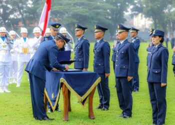 Panglima Korpasgat Hadiri Upacara Pelantikan dan Penyumpahan Perwira Setukpa Angkatan ke-34 TA 2026