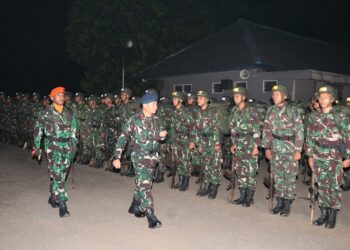 447 Prajurit Resmi Ikuti Pendidikan Komando Korpasgat TNI AU