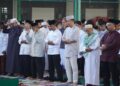 Korem 042/Gapu Gelar Sholat Idul Adha 1447 H di Lapangan Tenis Indoor Makorem
