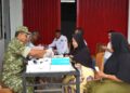 Puluhan Warga Antusias Ikuti Pengobatan Gratis Kodim Abdya di Peresmian KDKMP Padang Panjang