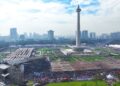 Panglima TNI Dampingi Presiden RI Hadiri  Hari Buruh Internasional