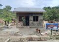Progres Pesat RTLH TMMD: Dinding Rumah Ibu Ruqaiyah Mulai Diplaster