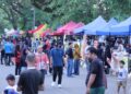 Car Free Day Lanud Sultan Hasanuddin Semarak, Danlanud Sapa Warga dan Dukung UMKM Lokal