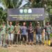 Pulihkan Lingkungan Pascabanjir, Personel TMMD Gelar Aksi Penanaman Pohon