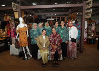 Pesona Batik Buana Sekar Kedaton Tampil Memukau di Pameran UMKM Persit Bisa 2 Kartini Expo, Balai Kartini, Jakarta
