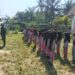 Babinsa Sungai Raya Bentuk Karakter Disiplin Siswa Melalui Pelatihan PBB