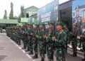 Melalui Upacara Mingguan, Kodim 0104/Aceh Timur Perkokoh Jiwa Korsa dan Nasionalisme Prajurit