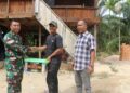 Tumbuhkan Semangat Gotong Royong, Dansatgas TMMD Beri Dukungan Moril Lewat Sembako