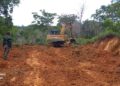 Letkol Rana Mega Al-Amin Pastikan Jalan TMMD Gunung Cut Rampung Tepat Waktu