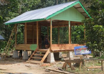 Suara Mesin Ketam di Alue Canang Jadi Pertanda TPA Munawarah Segera Rampung