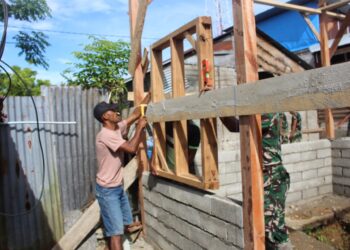 Satgas TMMD Kodim Abdya Fokus Tuntaskan Rehab Rumah Warga di Gunung Cut