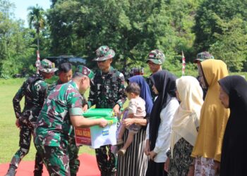 TMMD Ke-128 Kodim Abdya Ditutup dengan Penyaluran Bantuan Sosial bagi Masyarakat