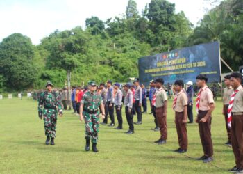 Kapok Sahli Pangdam IM Tutup TMMD Ke-128, Warga Diajak Mandiri dari Pekarangan Rumah