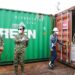 Kasum TNI Tinjau Pemeriksaan Kontainer Mineral Hasil Penindakan TNI AL di Batam