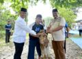 Tak Sekedar Kurban, Lanud Sjamsudin Noor Rajut Kebersamaan dan Kepedulian Semangat Berbagi Kepada Sesama di Hari Raya Idul Adha 1447 H/2026 M