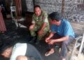 Dialog Humanis dengan Elemen Warga, Babinsa Pererat Jaring Mitra Karib di Babahrot