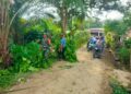 Tingkatkan Kenyamanan dan Keselamatan, Babinsa Koramil 07/Julok Gelar Gotong Royong