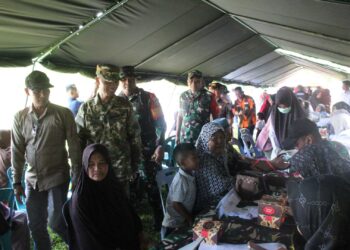 TMMD Kodim Abdya Tak Sekadar Ditutup, Warga Juga Dapat Layanan Gratis
