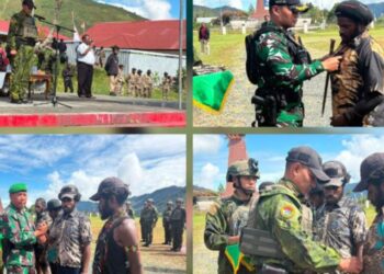 Kembali ke Pangkuan Ibu Pertiwi, 5 Mantan Anggota OPM di Puncak Jaya Ikrar Setia NKRI