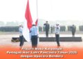 Prajurit Mako Korpasgat Peringati Hari Lahir Pancasila Tahun 2026 dengan Upacara Bendera