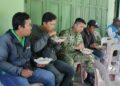 Ditengah Kesibukan Tugas, Dandim 0208/Asahan Sarapan Gratis Bersama Masyarakat