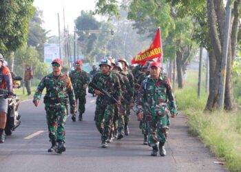 447 Siswa Komando Angkatan Ke-50 Tempuh Hanmars : Uji Ketahanan Fisik dan Mental Prajurit Korpasgat