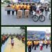Dandim 0208/Asahan Hadiri Olahraga Bersama Peringatan Hari Bhayangkara ke-80 Tahun 2026 di Polres Asahan dan Polres Tanjung Balai