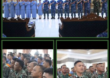 Batalyon Arhanud 11 Pasgat Ikuti Safari Hukum Kedirgantaraan di Lanud Roesmin Nurjadin