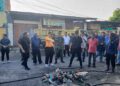 Personil Koramil 0201-02/MT Turut Hadir dalam Kegiatan Gotong Royong dan Sapa Warga Bersama Wali Kota Medan