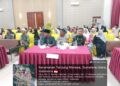 Babinsa Koramil 0201-16/TM Hadiri Tasyakuran dan Pelepasan Angkatan II SMP IT Mubarak Nurul Hikmah