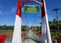 TNI-Rakyat Bergotong Royong, Kodim 0209/LB Tuntaskan Perbaikan Jembatan Gantung di Kecamatan Kampung Rakyat