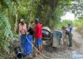 Satgas Karya Bakti Kodam I/BB Bangun Jalan Penghubung Bawonifaoso-Hiliamuri di Nias Selatan