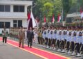 Panglima TNI Dampingi Menhan RI Terima Kunjungan Wakil Perdana Menteri sekaligus Menteri Negara Urusan Pertahanan Qatar