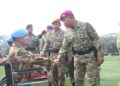 ASOPS PANGKORMAR HADIRI UPACARA PENYAMBUTAN SATGAS TNI KONGA UNIFIL TA.2025