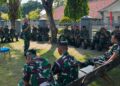 Tingkatkan Kesadaran Hukum, Prajurit Orca Petarung Yonif 15 Marinir Ikuti Penyuluhan Hukum