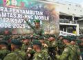 Berhasil Jaga Perbatasan dan Bantu Masyarakat Papua, Satgas Yonif 142/KJ Pulang dengan Prestasi Gemilang