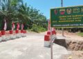 Kodim 0205/TK Rampungkan Pembangunan Jembatan Beton Penghubung Desa Lau Garut Menuju Kecamatan Mardingding
