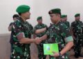 Dandim 0209/Labuhanbatu Pimpin Sertijab Perwira dan Tradisi Korps Pelepasan Personel