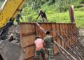 Karya Bakti TNI Hadirkan Jembatan Armco di Aek Punati, Dorong Kesejahteraan Warga