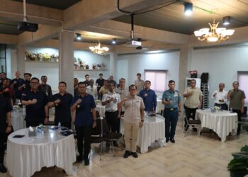 ASINTEL PANGKOARMADA I HADIRI RAKOR TIM PORA TINGKAT PROVINSI