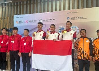 Prestasi Gemilang Prajurit Kodam IX/Udayana: Sabet Dua Emas Dari Ajang Menembak Internasional di China Taipei