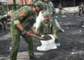 Di Tengah Duka Waghete, TNI-Polri dan Warga Bersatu Bangkitkan Harapan Pasca Kebakaran YAPIS Ash-Shiddiq