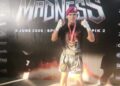 Prajurit Marinir Buktikan Kelasnya, Praka Erwin Simangunsong Juara Kickstriking Byon Madness Volume 4