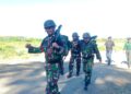 Tingkatkan Ketahanan Fisik, Prajurit Puslatpurmar 5 Baluran Laksanakan Hanmarch